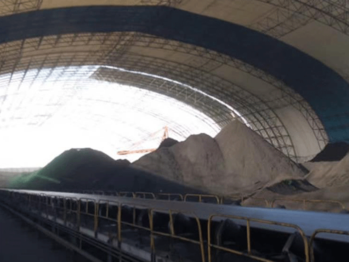 枣阳煤棚料仓网架